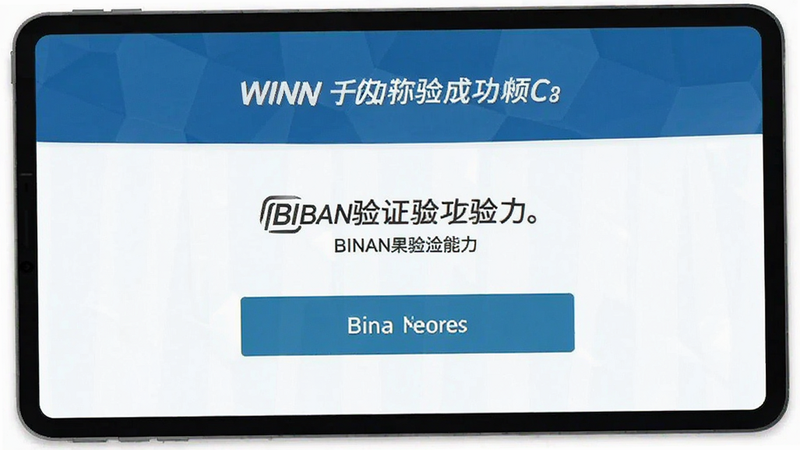 binan验证成功界面展示图