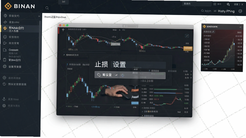 币安合约交易界面止损设置预览图