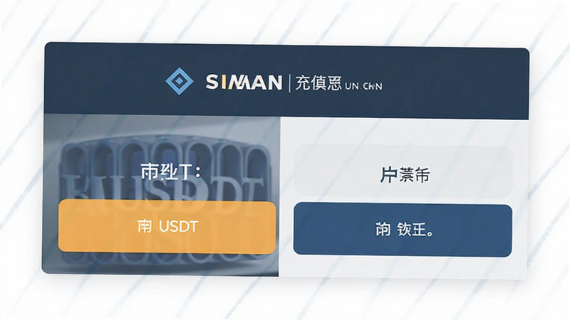 币安充值界面显示USDT和法币选项预览图