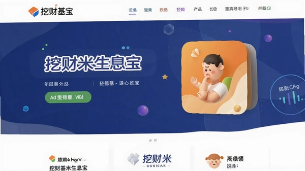 挖财基米生息宝产品页面