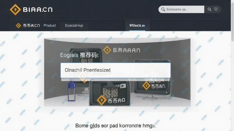 币安官网注册页面推荐码填写框预览图