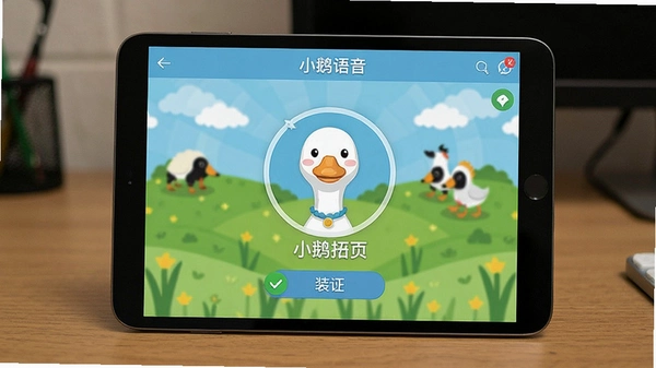 小鹅语音个人主页装扮界面展示