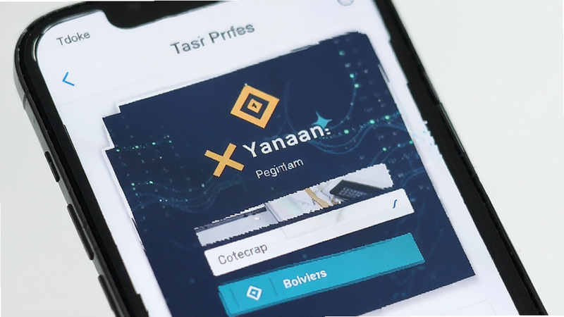 币安注册页面手机界面预览图
