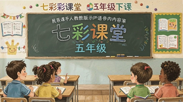 �߲ʿ����˽̰�pep���꼶�²�Ӣ��μ����Ӱ��ͼ