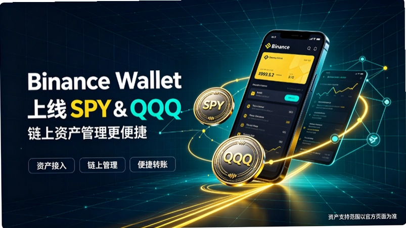 Binance Wallet上线SPY和QQQ 15分钟涨跌预测:华尔街见闻直接搬进Web3截图 Binance Wallet上线SPY和QQQ 15分钟涨跌预测:华尔街见闻直接搬进Web3截图