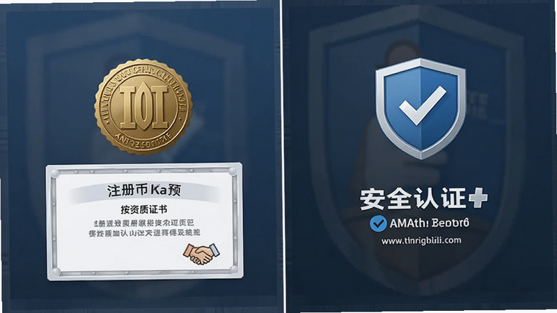 注册币按资质证书与安全认证预览图