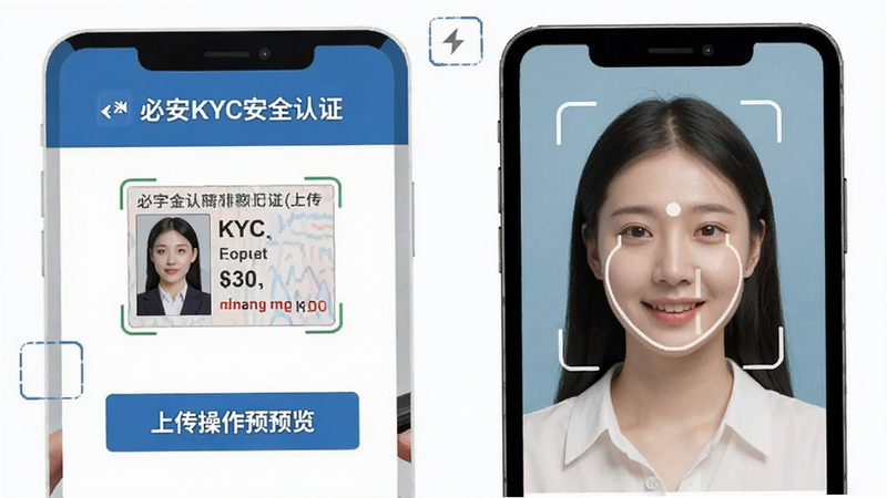 �ذ�KYC��ȫ��֤�ϴ�����֤��Ƭ������ʶ�����Ԥ��ͼ