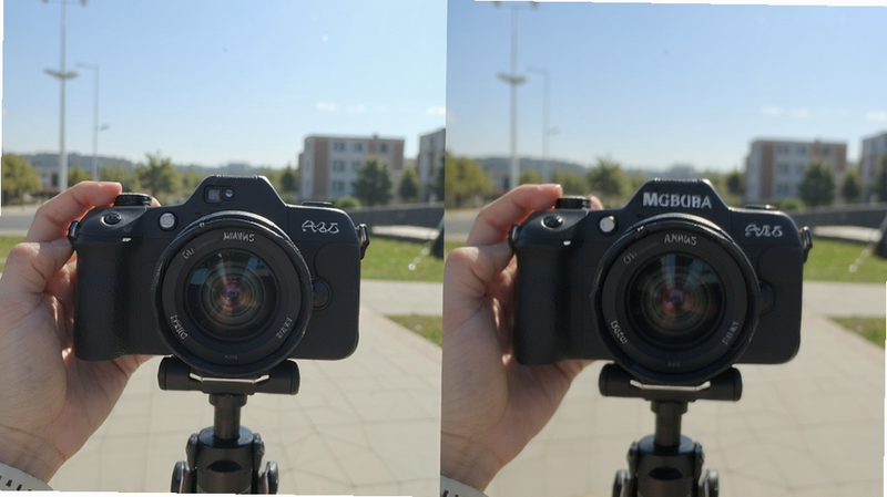 ��ͼ�������������ʵ�ĶԱ�