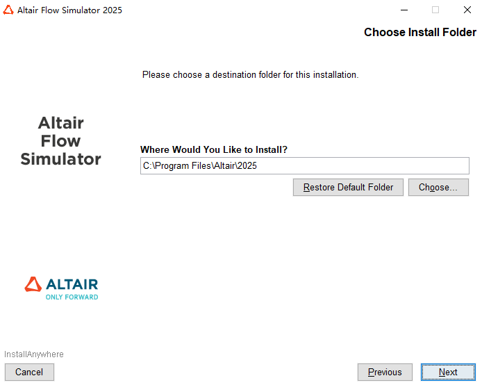 Altair Flow Simulator 2025��ʽ���ͼ