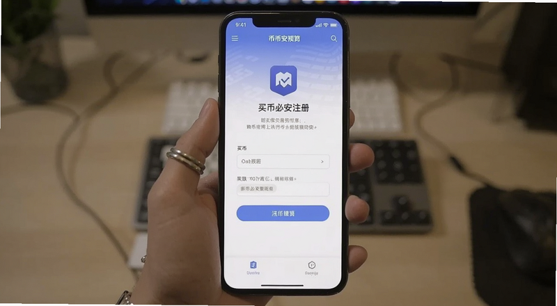 买币必安注册界面手机截图预览图
