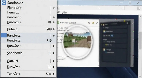 Sandboxie�Ҽ��˵�ѡ���ͼ