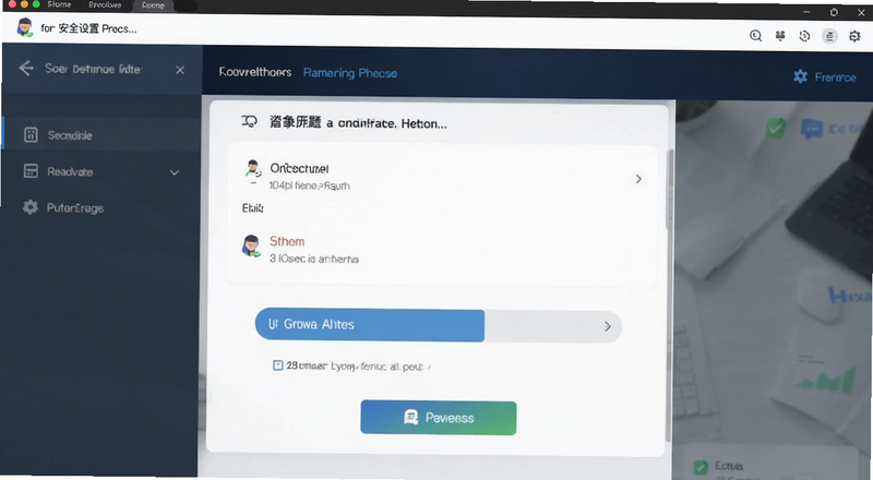 账户安全设置界面预览图
