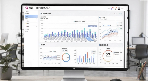 福昕智慧打印管理后台数据看板
