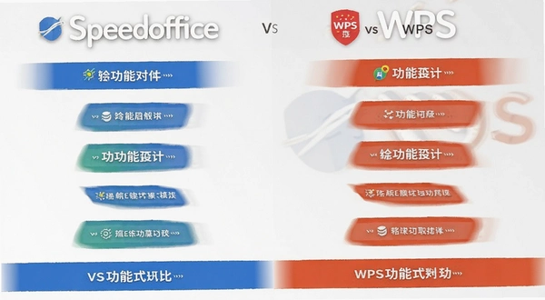 Speedoffice ��WPS���ܶԱ�ͼ