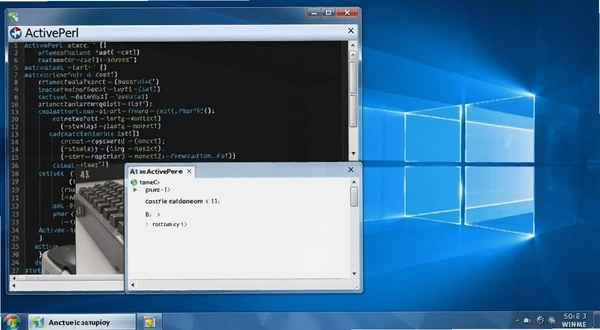 ActivePerl��Windows�����д���ʾ��