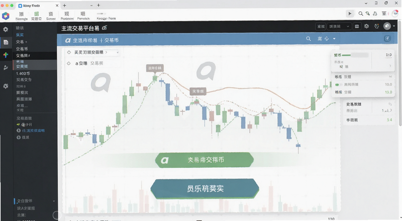 主流交易平台交易币a买入操作界面预览图