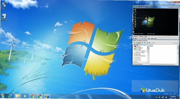 VirtualDub��Windows7���еĽ�ͼ