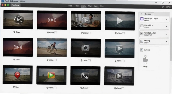 Flash Slideshow Maker����Ч�����ý���