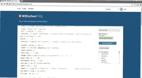 W3Cschool SQL������ϰҳ��