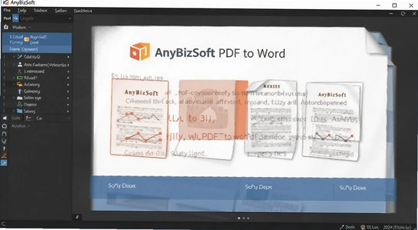 AnyBizSoft PDF to Word ���������ͼ