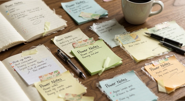 Power Notes��ǩ�������϶�λ�ðڷ�Ч��ͼ