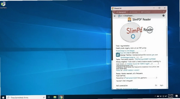 SlimPDF Reader��Windowsϵͳ�����н�ͼ