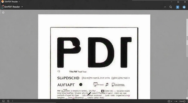 SlimPDF Reader��������ʾPDF�ĵ�����