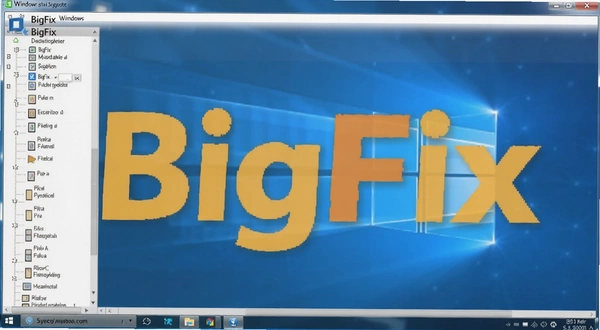 BigFix �� Windows ϵͳ�����еĽ�ͼ