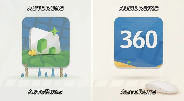 AutoRuns �� 360 ��������� �Ա�