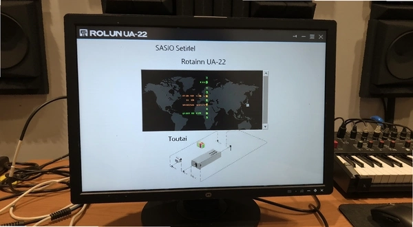 ASIO�������߰� ����UA-22���ý���
