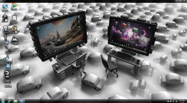 ����3D����BumpTop 3D����Ч����ͼ