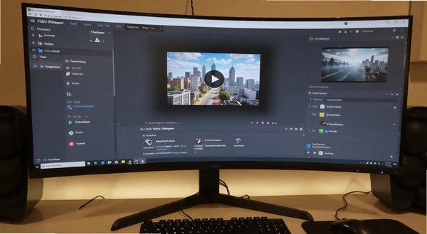 Video Wallpaper ����ʾ�����ý����ͼ