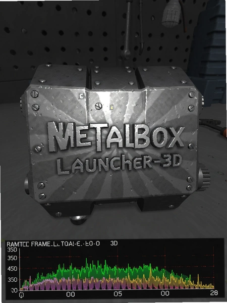 MetalBoxLauncher-3D������ʵʱ֡�ʼ�ؽ�ͼԤ��ͼ