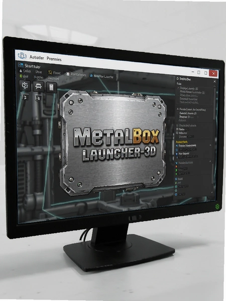MetalBoxLauncher-3D��������̨���̹�������Ԥ��ͼ