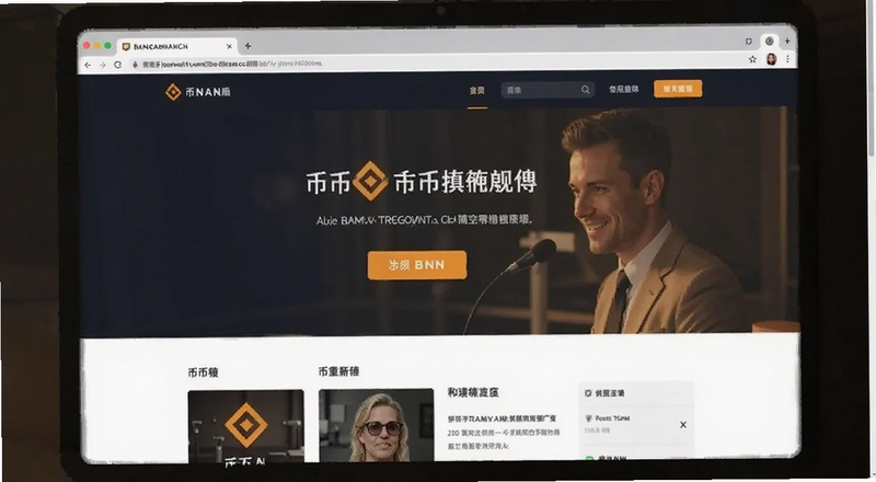 币安官网首页预览图