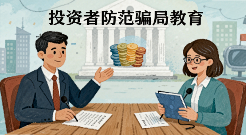 投资者防范骗局教育插图