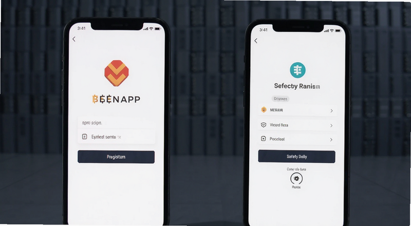 币安APP注册界面及安全设置预览图