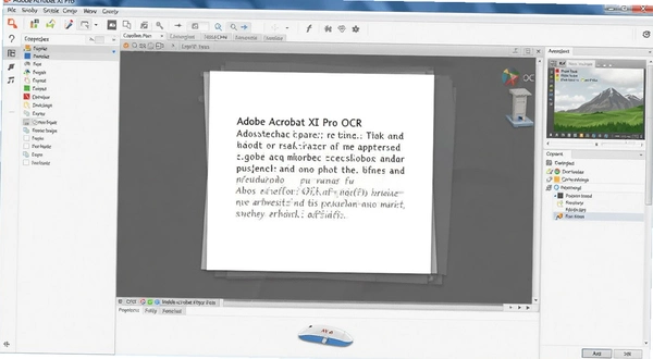 Adobe Acrobat XI Pro OCR����ʶ���������