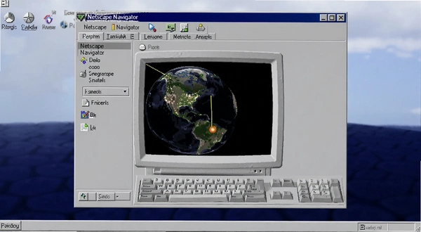 ��������Netscape Navigator���ý���Ԥ��ͼ