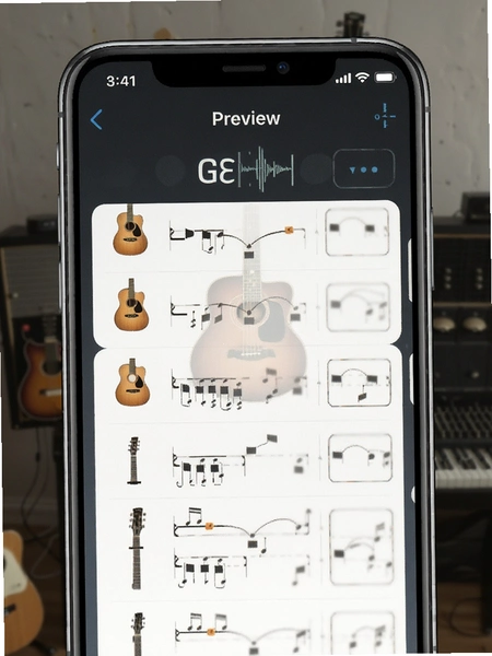 �ֻ�Guitar�������������б�����Ԥ��ͼ