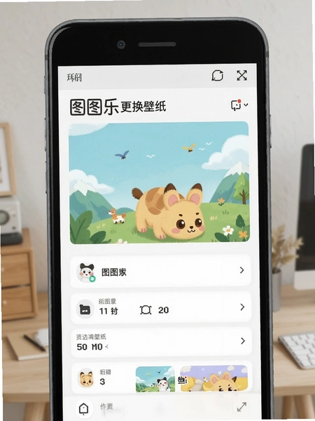 图图乐自动更换壁纸设置界面预览图