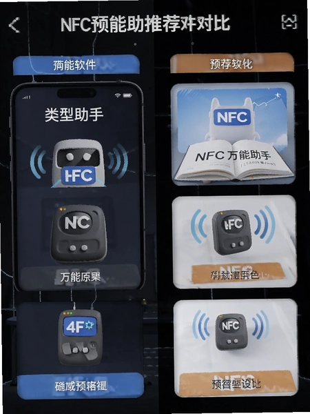 NFC��������ͬ���������Ƽ��Ա�Ԥ��ͼ