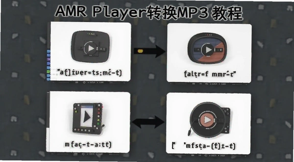 AMR Playerת��MP3�̳�ͼ��