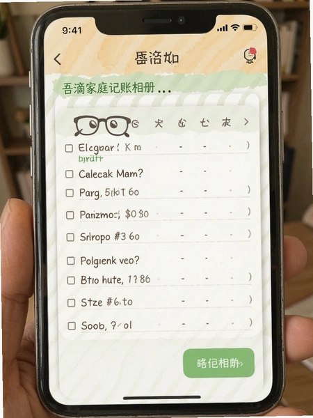 吾滴家庭记账相册界面预览图