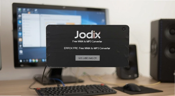 Jodix Free WMA to MP3 Converter格式不支持错误提示
