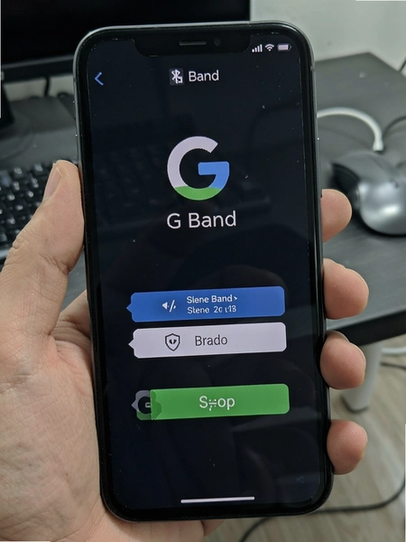 �ֻ���������G Band��Խ������ʾ��ͼ