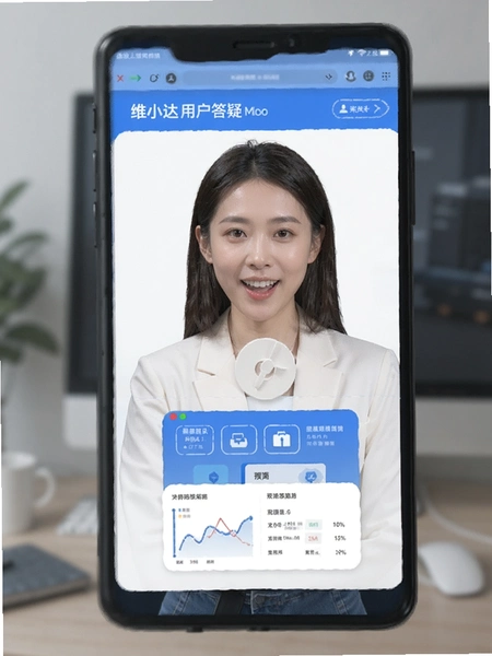 维小达用户答疑界面预览图