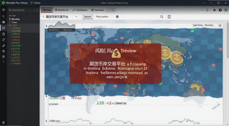 期货币岸交易平台界面与风险提示预览图