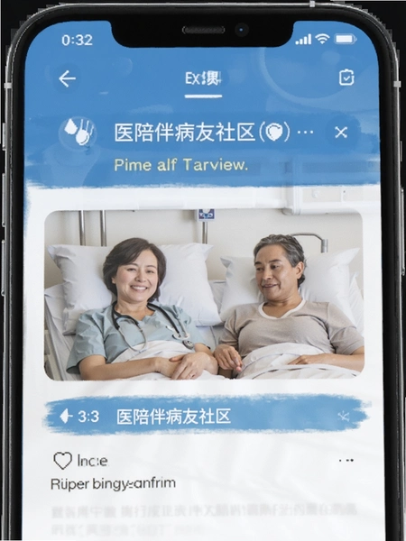 医陪伴病友社区界面预览图