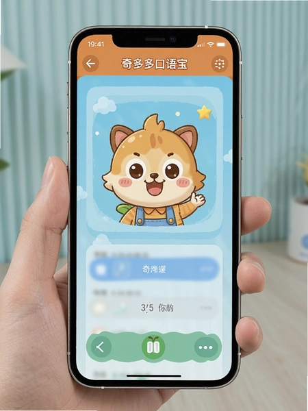 奇多多口语宝手机端操作界面截图
